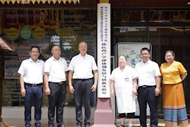 伍星到傣医药学院检查指导工作